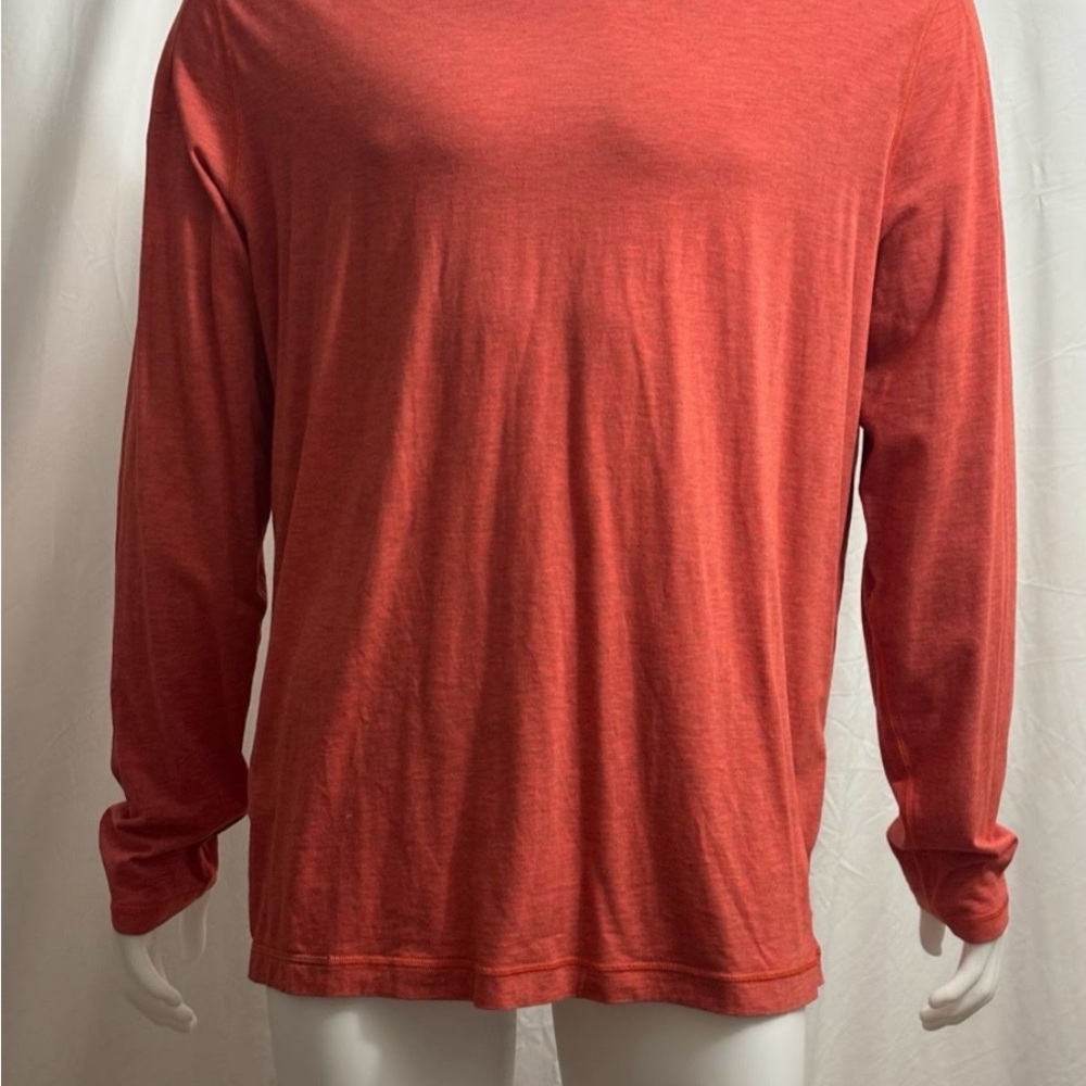 lululemon athletica Men's Coral Long Sleeve Tee